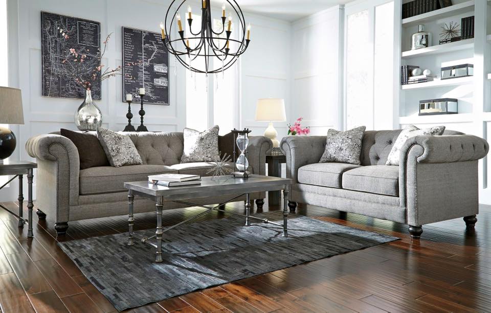 Small sectional sofa store ashley furniture