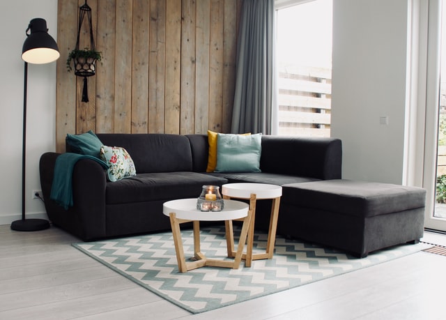 How to Place a Rug Under a Sectional: Your 6 Best Options - Fifti Fifti