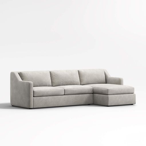 Trudeau sectional deals with storage chaise