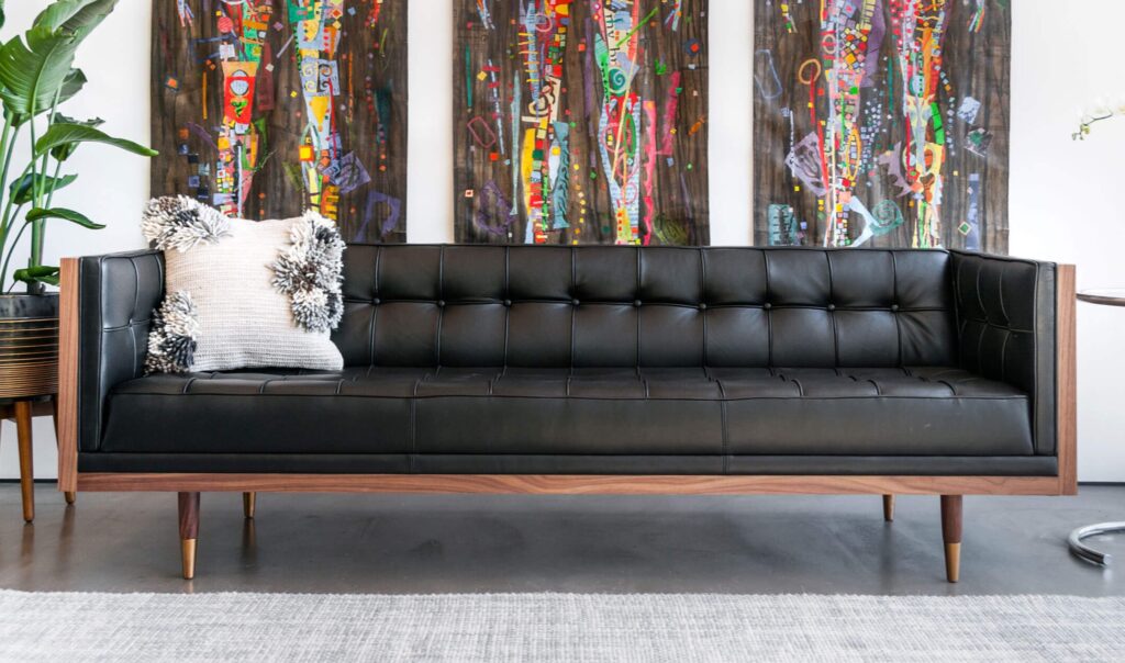 Open Box: Brooklyn Leather Sofa