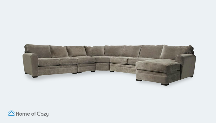 Affordable Furniture Impulse Espresso 2-Piece Sectional Sofa